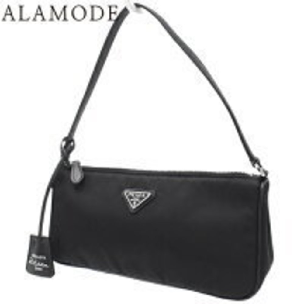 Prada Re Edition Re Nylon Bag Handbag Mini Handle Nylon Saffiano Black